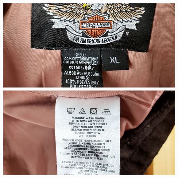 HARLEY DAVIDSON 3-1 Hooded Motorcycle Jacket in Size XL - Picture 5 of 16